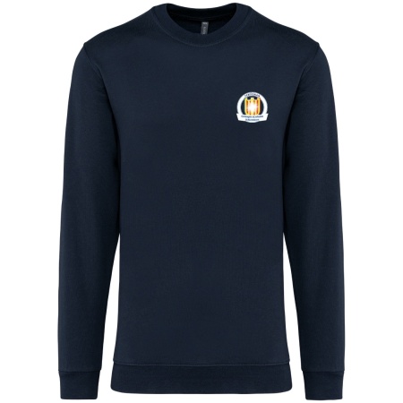 SWEAT COL ROND UNISEXE MARINE XS