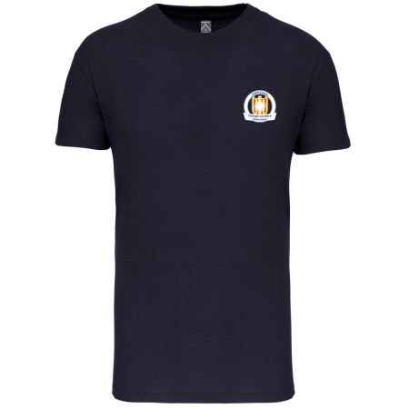 T SHIRT MANCHES COURTES MIXTE MARINE S